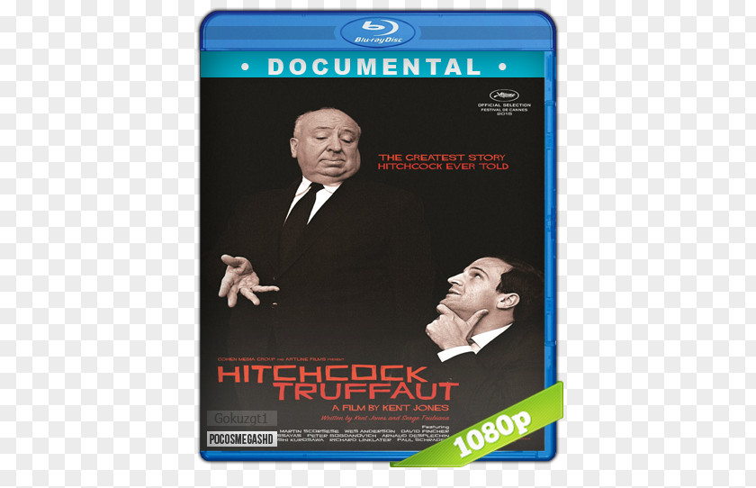 Hitchcock Hitchcock/Truffaut 1080p Blu-ray Disc Film 720p PNG