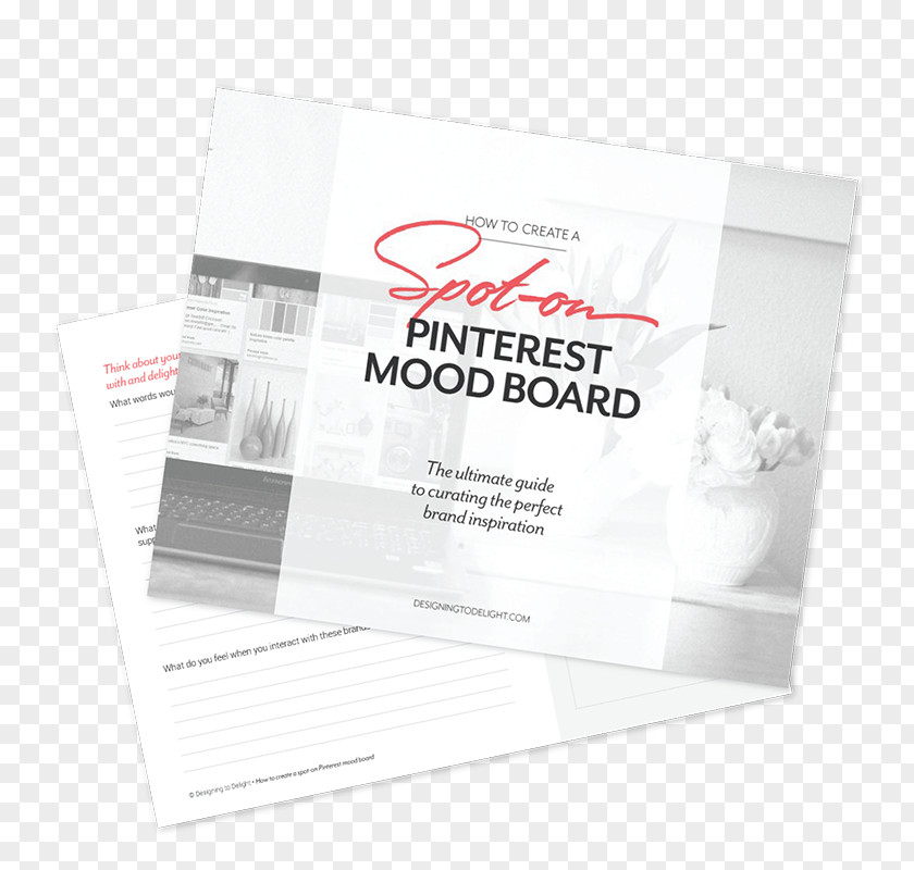 Mood Board Brand Logo PNG