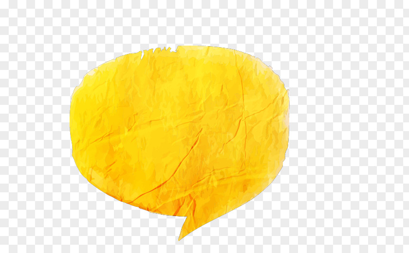 Notes Origami Yellow Circle PNG