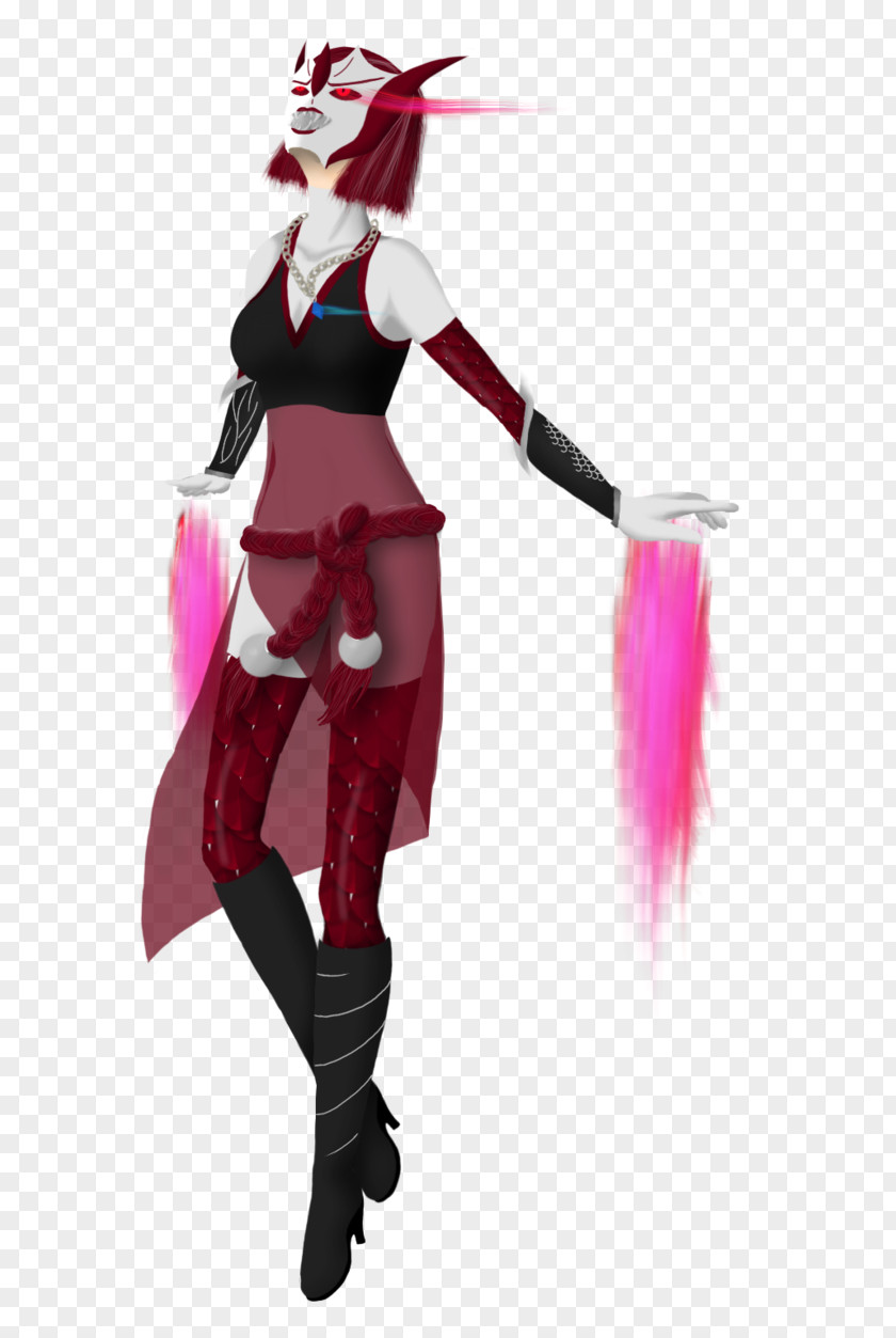 Blood Moon Costume Design Character PNG