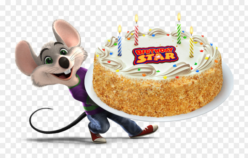 Cake Birthday Chuck E. Cheese's PNG