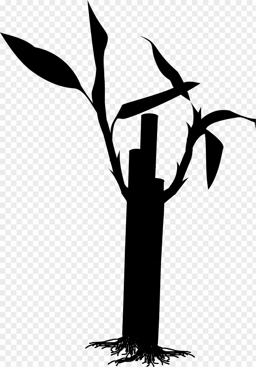 Clip Art Flowering Plant Stem Silhouette PNG