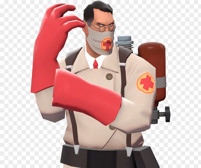 Mask Team Fortress 2 Half-Life Medic Physician PNG