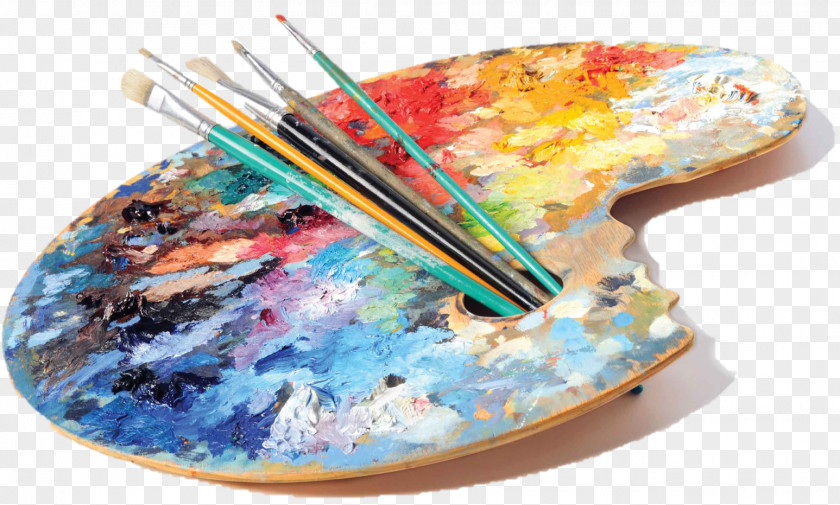 Painting Artist Studio Palette PNG