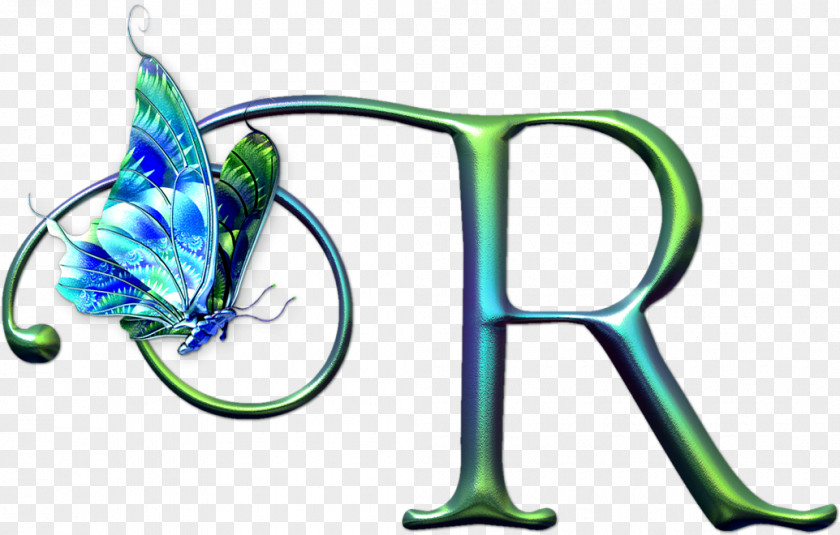 R Letter English Alphabet Art PNG