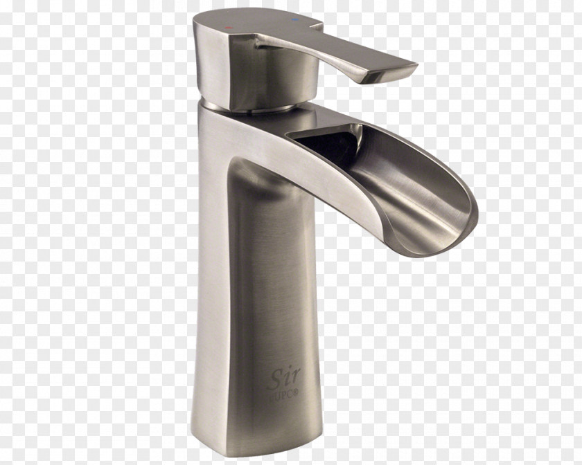 Sink Tap Brushed Metal Sir Faucet 732 Single Handle Vessel MR Direct PNG