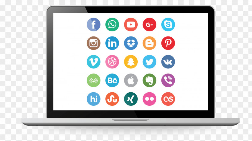 Social Media Marketing Network PNG