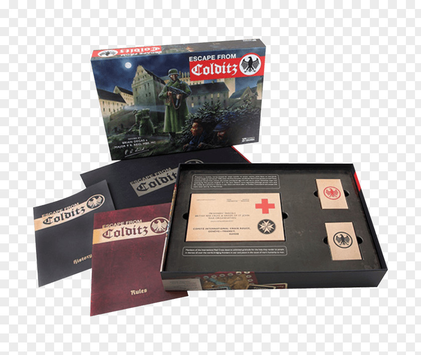 75 Anniversary Escape From Colditz: 75th Edition Colditz Castle Game Second World War PNG