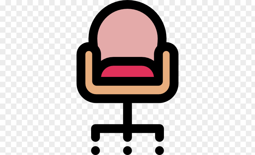 Line Office & Desk Chairs Sitting Clip Art PNG