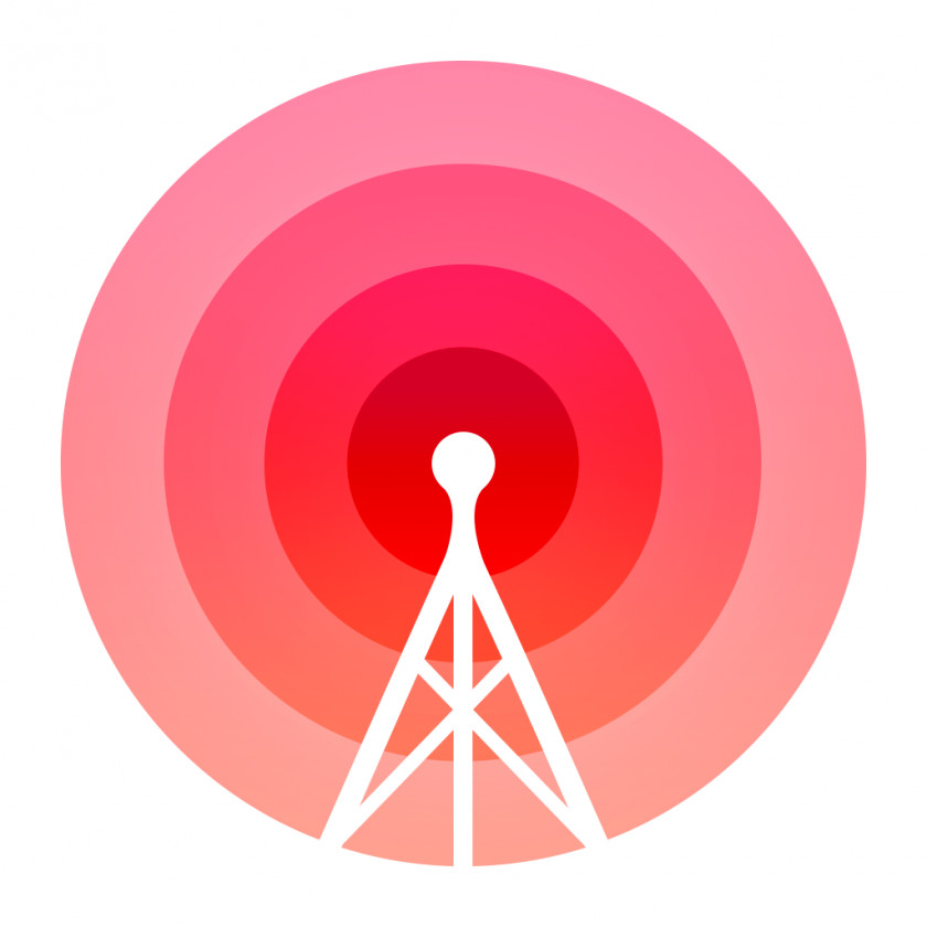 Radio Internet Icon Design PNG