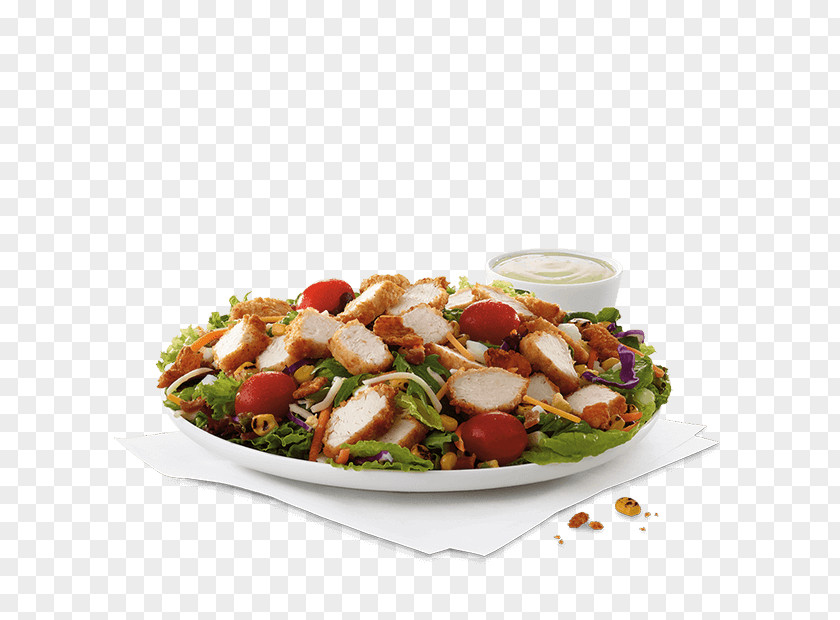 Salad Cobb Chicken Sandwich Breakfast Fast Food Nugget PNG