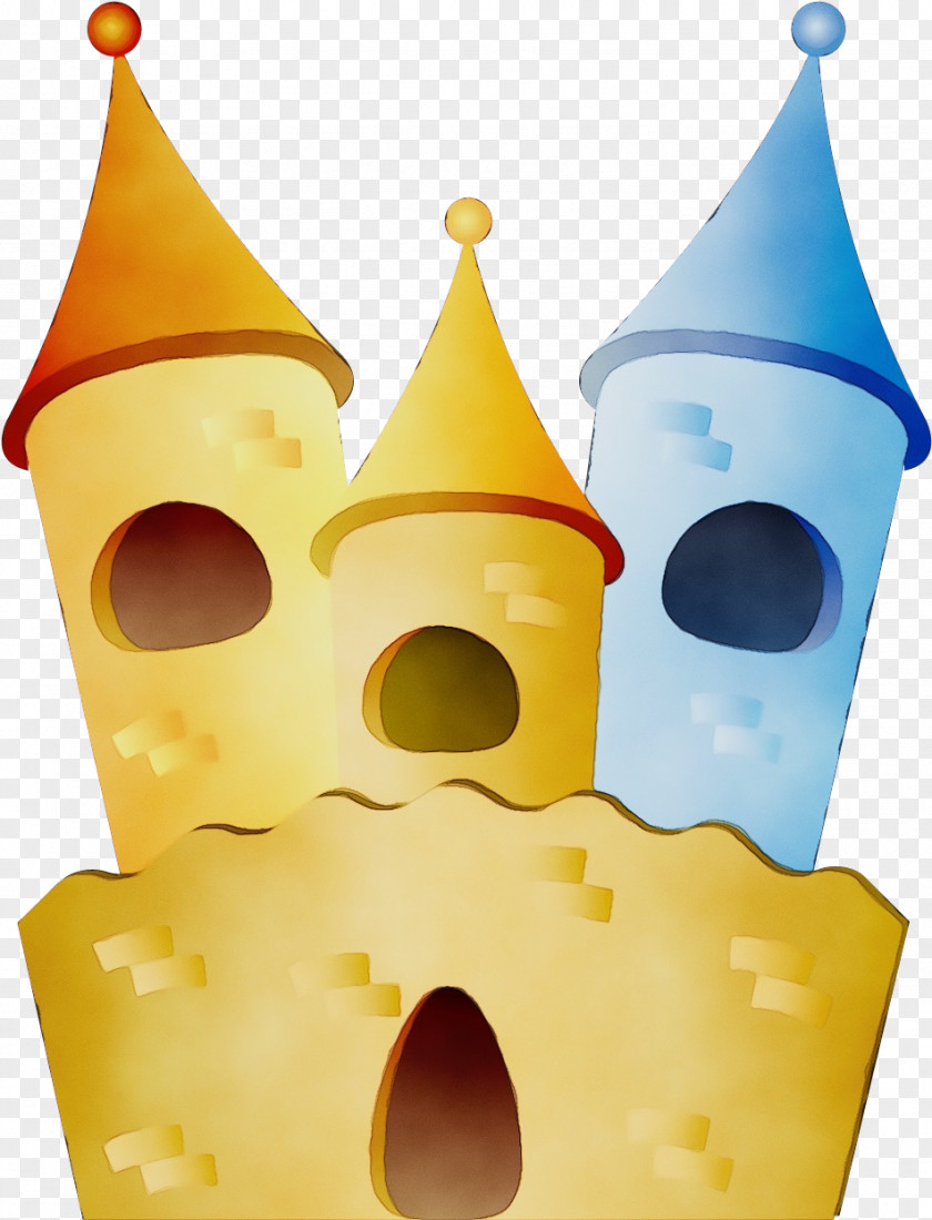 Birdhouse Yellow Castle Cartoon PNG