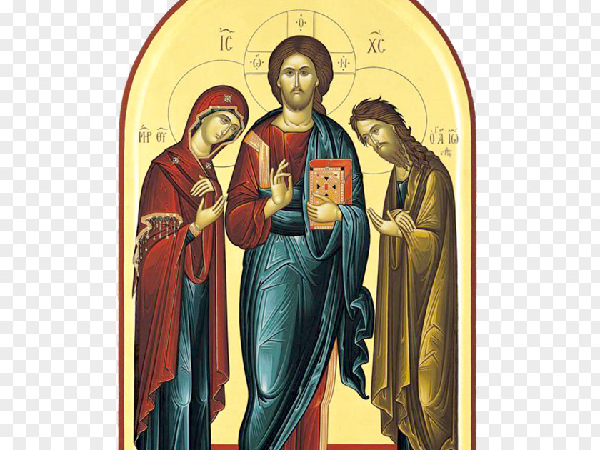 God Religion Eastern Orthodox Church Deesis Theotokos Icon PNG