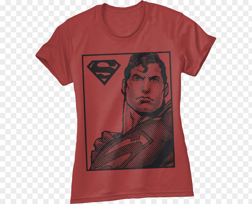 Superman Red Scarf T-shirt Sleeve Outerwear PNG