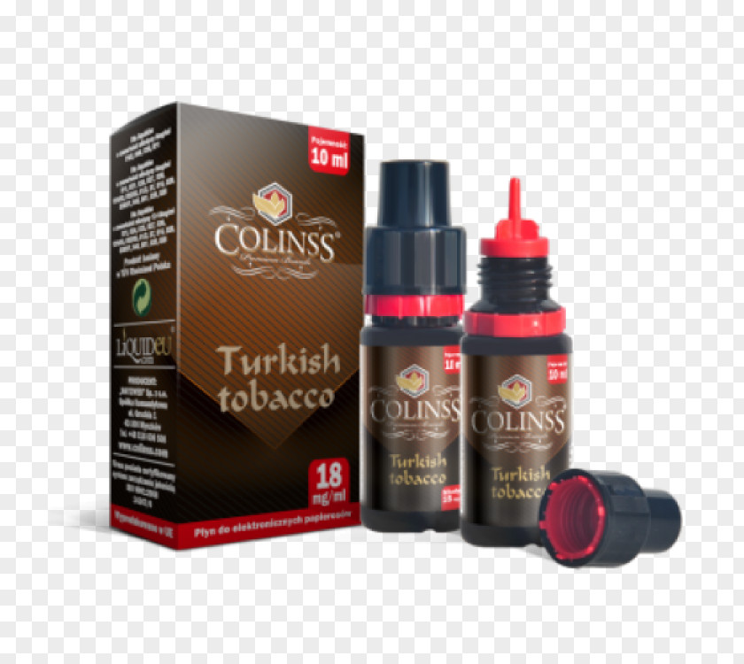 Turkish Tobacco Electronic Cigarette Aerosol And Liquid Aroma PNG