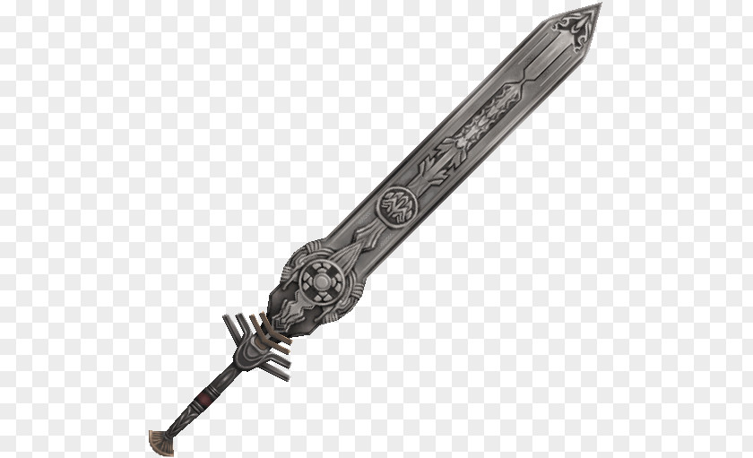 Weapon Final Fantasy XII Sword The Elder Scrolls V: Skyrim Knife PNG