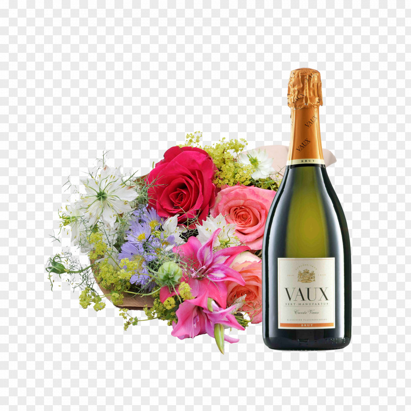 Champagne Glass Bottle Wine Liqueur PNG