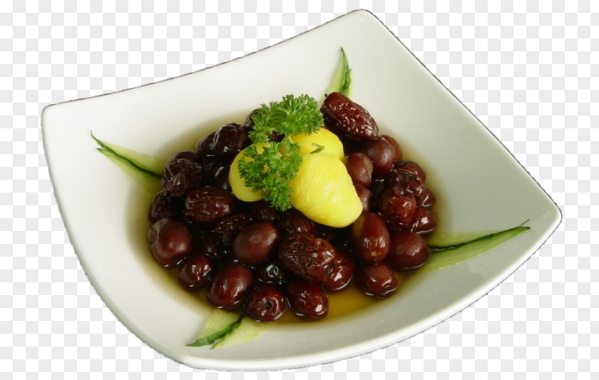 Gourmet Food Vegetarian Cuisine Asian Jujube Dish PNG