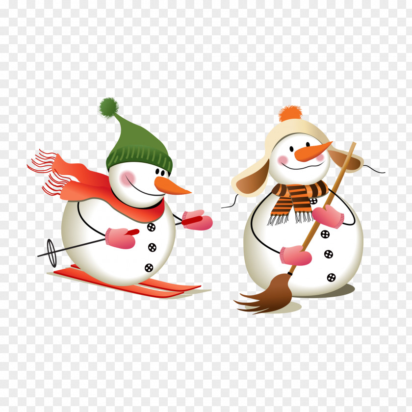 Snowman Illustration Royalty-free Christmas PNG