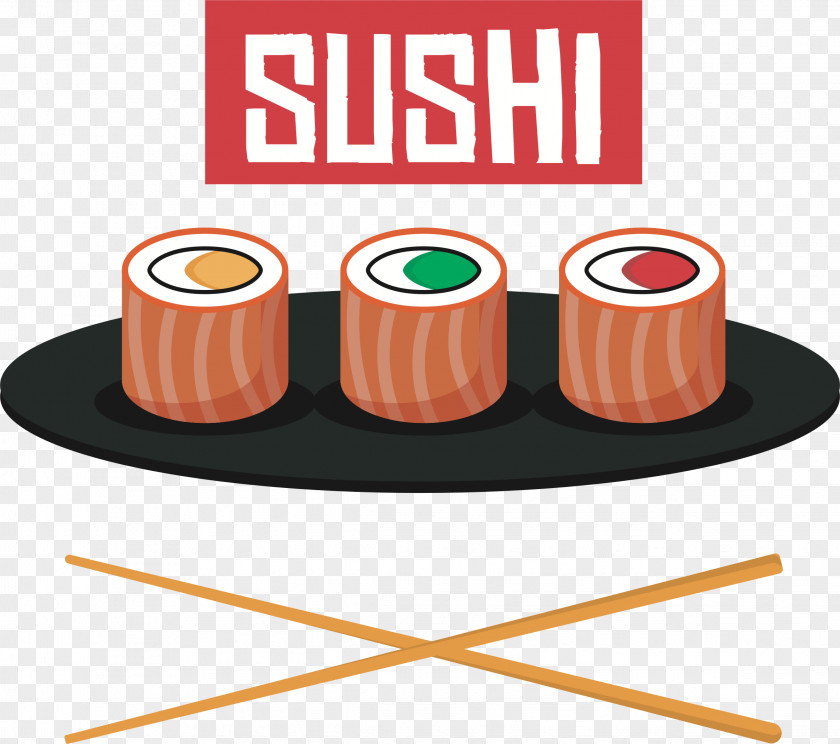 Sushi Smoked Salmon Japanese Cuisine Clip Art PNG
