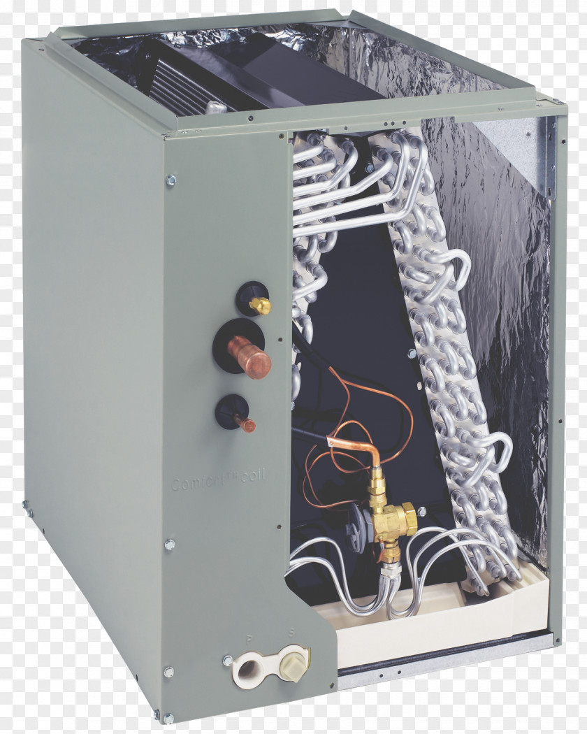 Furnace HVAC Air Conditioning Trane Evaporator PNG