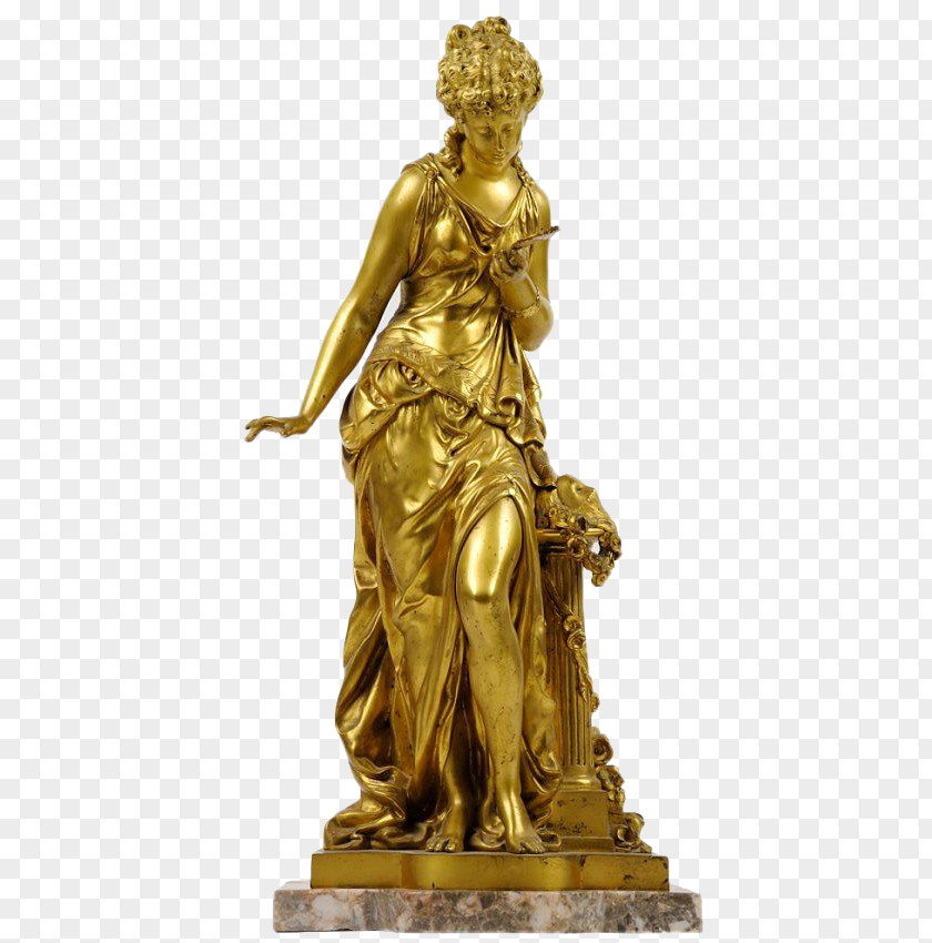 Golden Eagle Jewelry Statue Classical Sculpture PNG