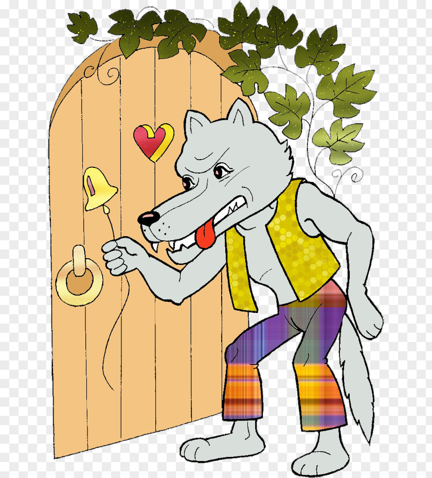 Little Red Riding Hood Gray Wolf Fairy Tale Clip Art PNG