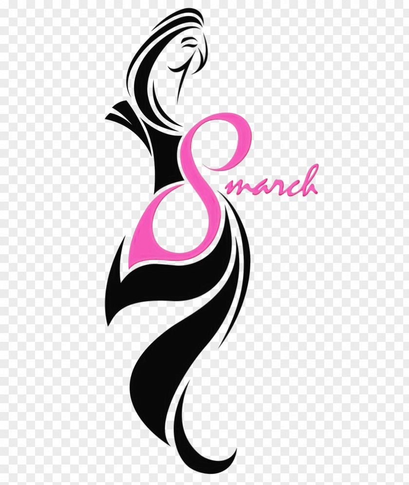 Pink Logo Temporary Tattoo Font PNG