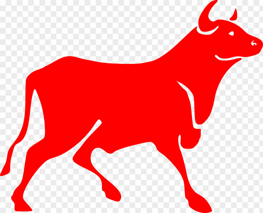 Red Bull Cattle Clip Art PNG