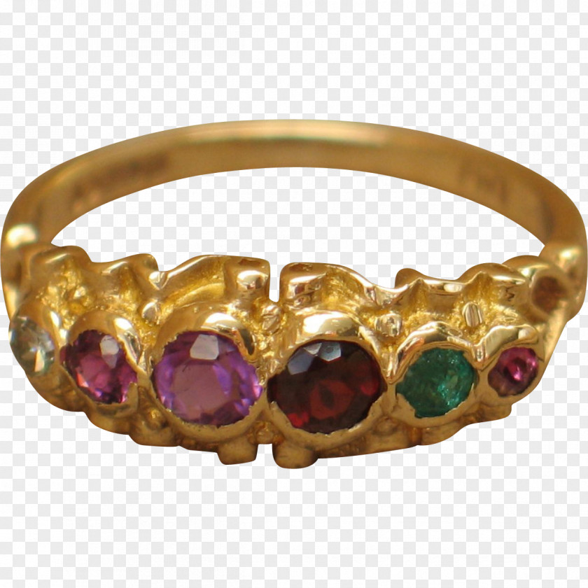 Ruby Gold Bangle Body Jewellery PNG