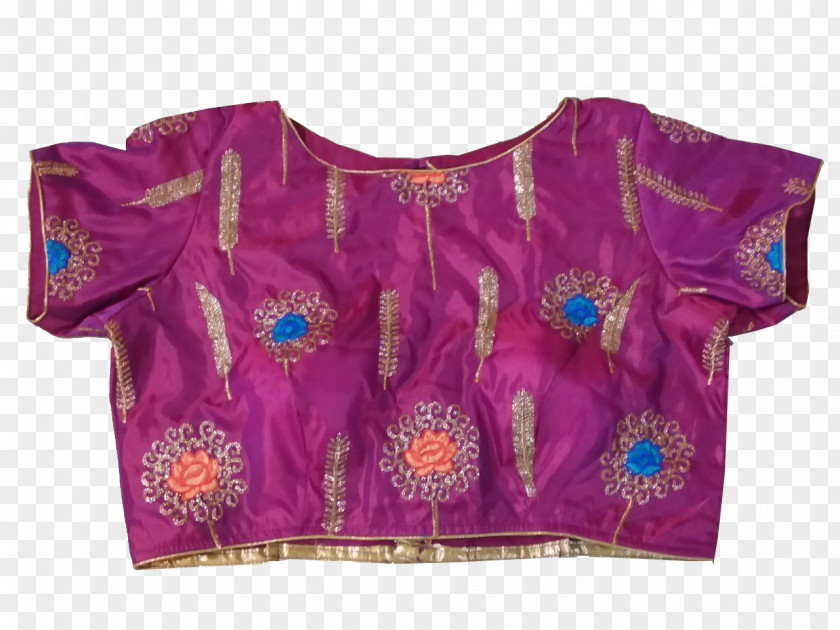 T-shirt Blouse Sari Sleeve Silk PNG