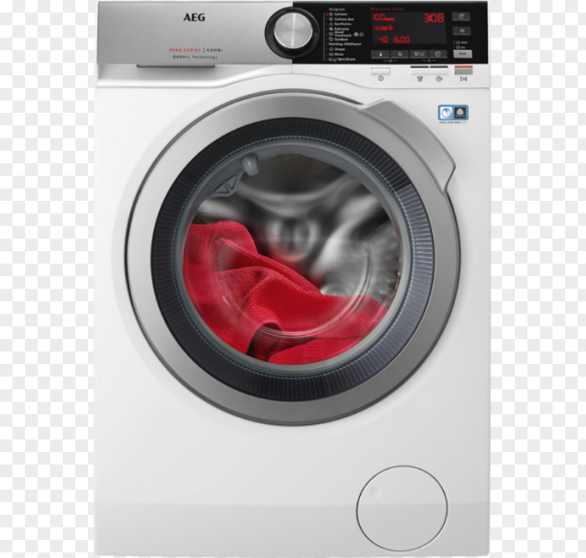 Washing Machine Machines AEG Home Appliance Clothes Dryer Laundry PNG