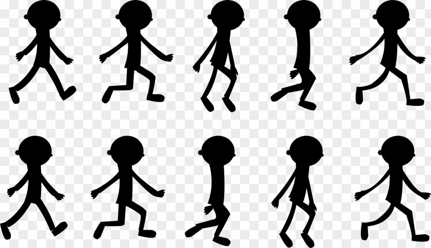 0 Walking Human Behavior December Month PNG