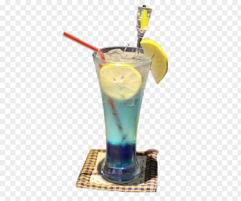 Blue Curacao Lemon Special Cocktail Sea Breeze Mai Tai Harvey Wallbanger Rum And Coke PNG