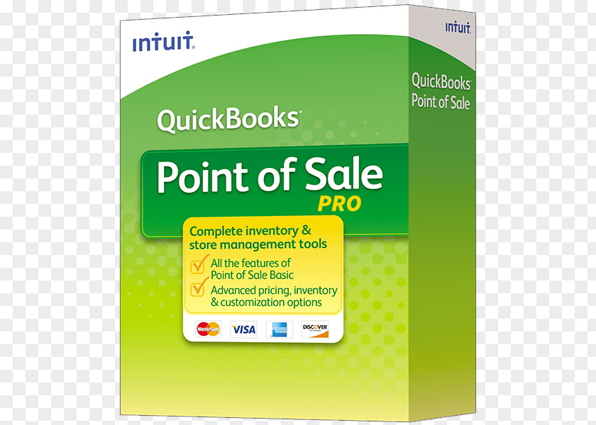 Business QuickBooks Point Of Sale Intuit Computer Software Sales PNG