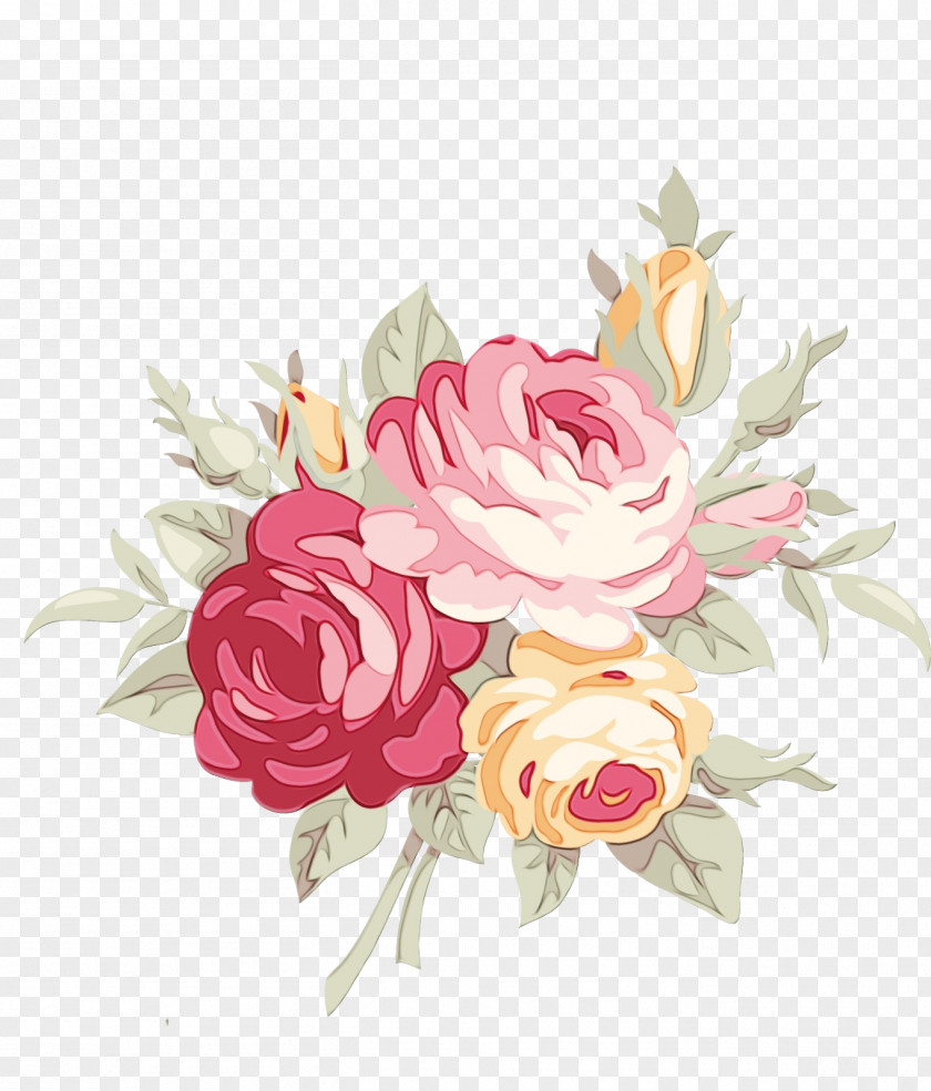 Camellia Flower Arranging Watercolor Pink Flowers PNG