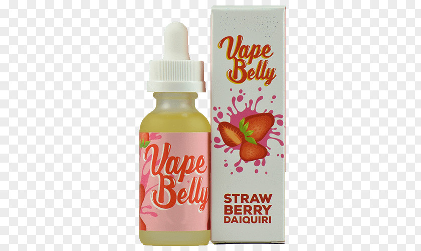 Strawberry Daiquiri Electronic Cigarette Aerosol And Liquid Juice PNG