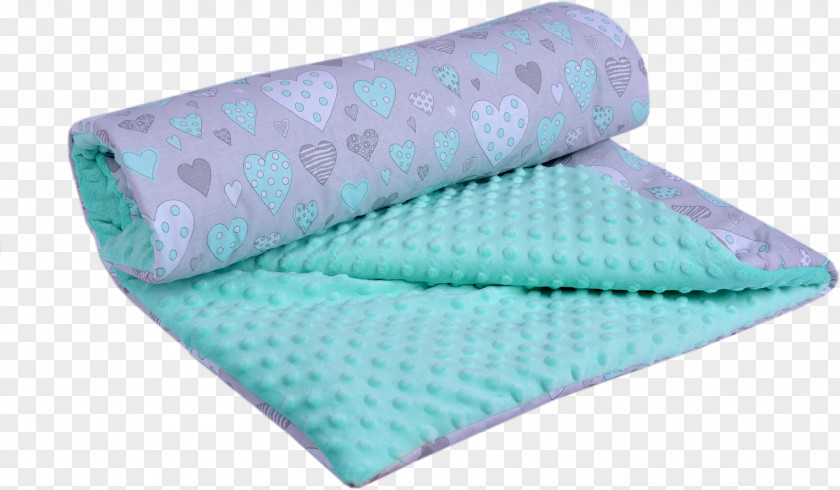 Textile Blanket Turquoise Bedding Bed Sheets PNG