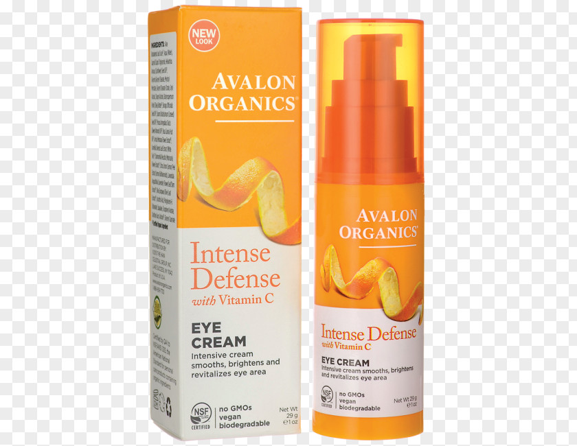 Helianthus Annuus Avalon Organics Intense Defense Vitamin C Renewal Cream Lotion Sunscreen Vitality Facial Serum PNG