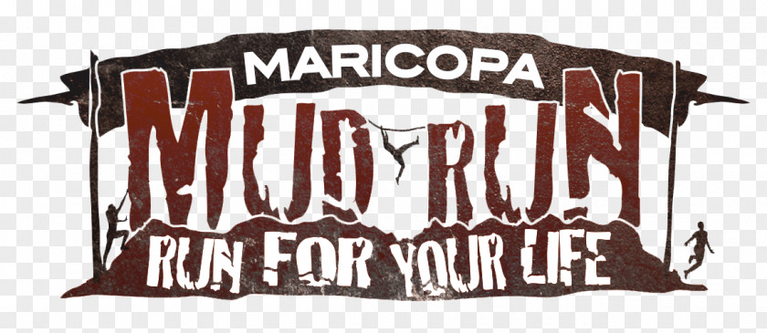 Mud Run Banner Logo Brand Product PNG