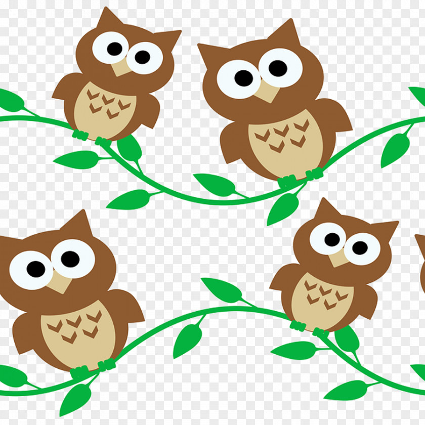 Owl Cartoon Vector Bird Animation Clip Art PNG