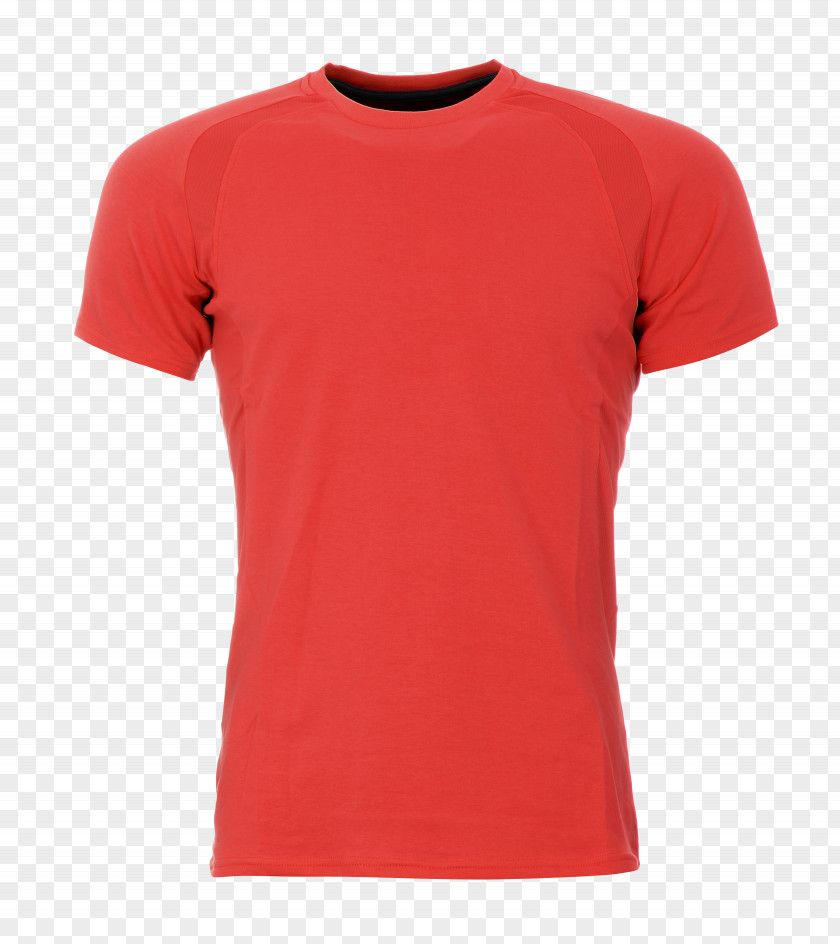 Red T-shirt Printed PNG