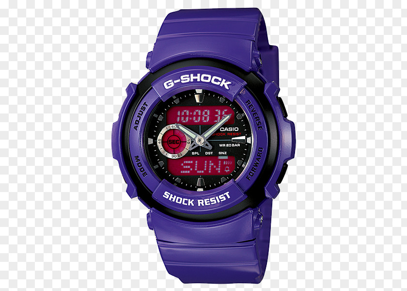 Watch G-Shock Casio Water Resistant Mark Clock PNG