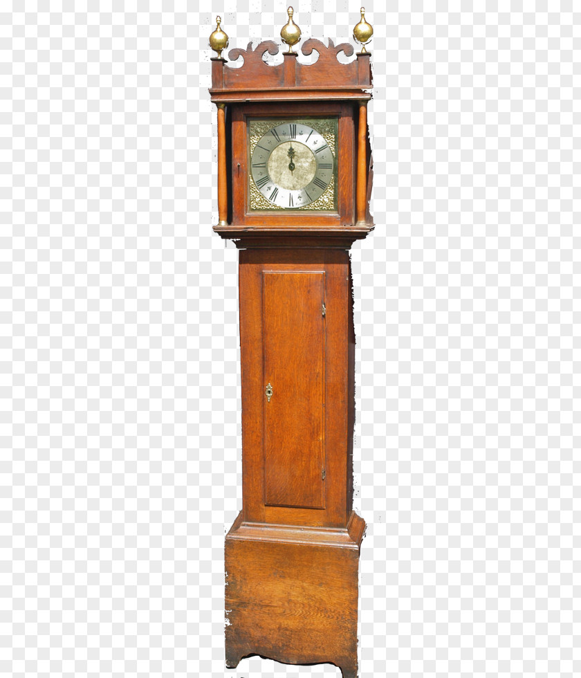 Antique Floor & Grandfather Clocks Chiffonier PNG