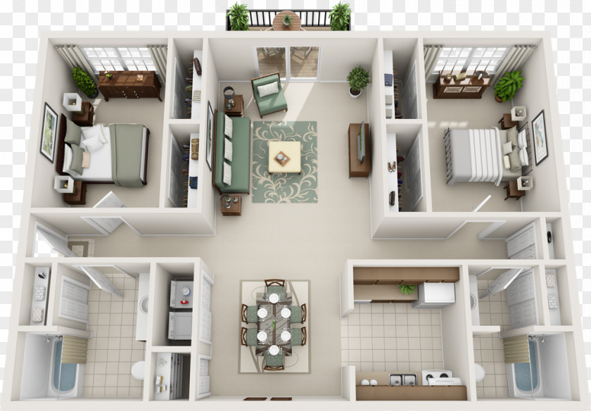 Home Bedroom Isle Of Palms Floor Plan Apartment PNG
