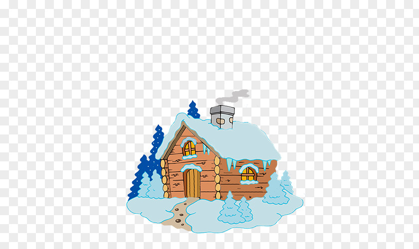 House Drawing Log Cabin Cottage PNG