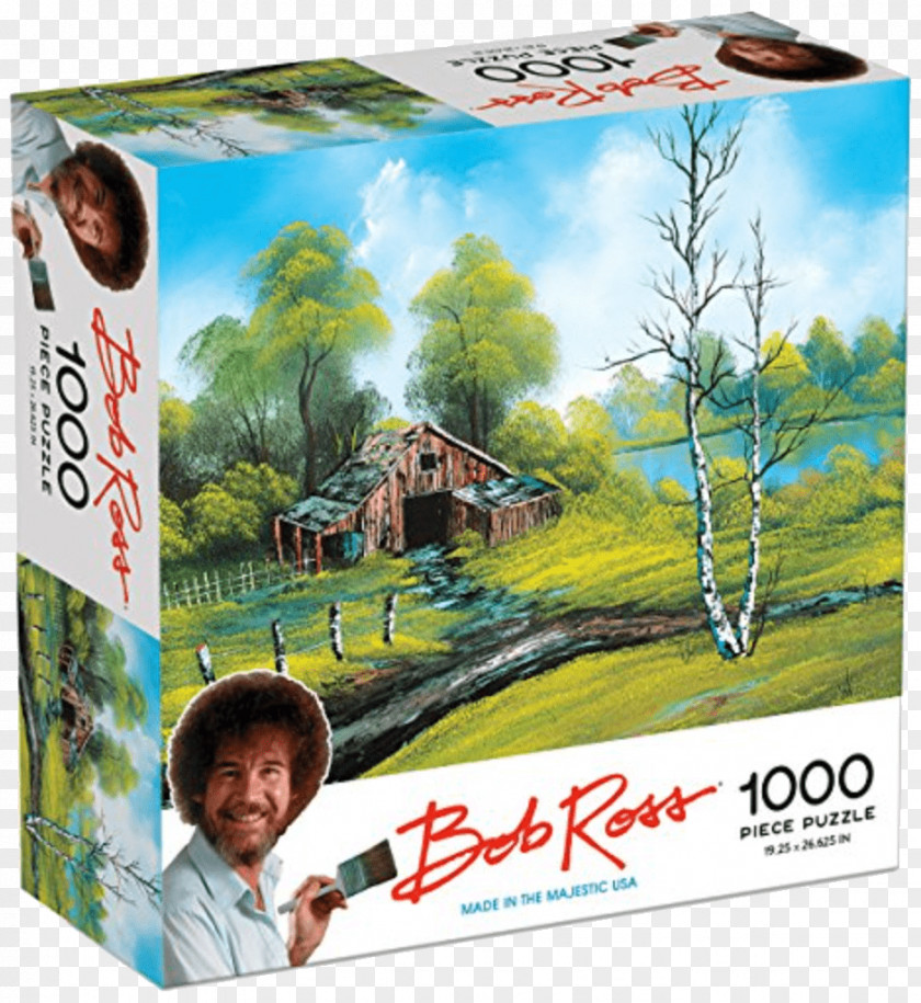 Painting Jigsaw Puzzles Big G Creative Bob Ross The Art Of Chill Board Game PNG