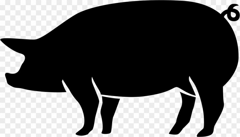 Pig Wild Boar Silhouette Hunting Clip Art PNG
