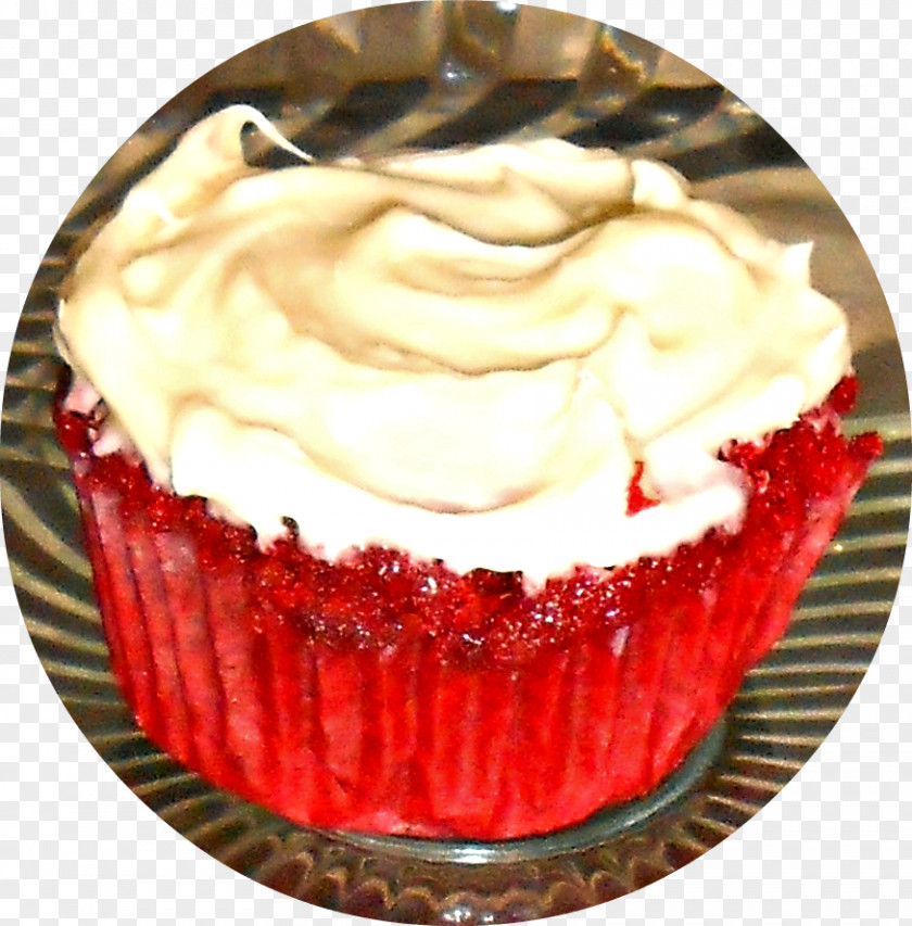 Red Velvet Frosting & Icing Cream Cake Cupcake Dessert PNG