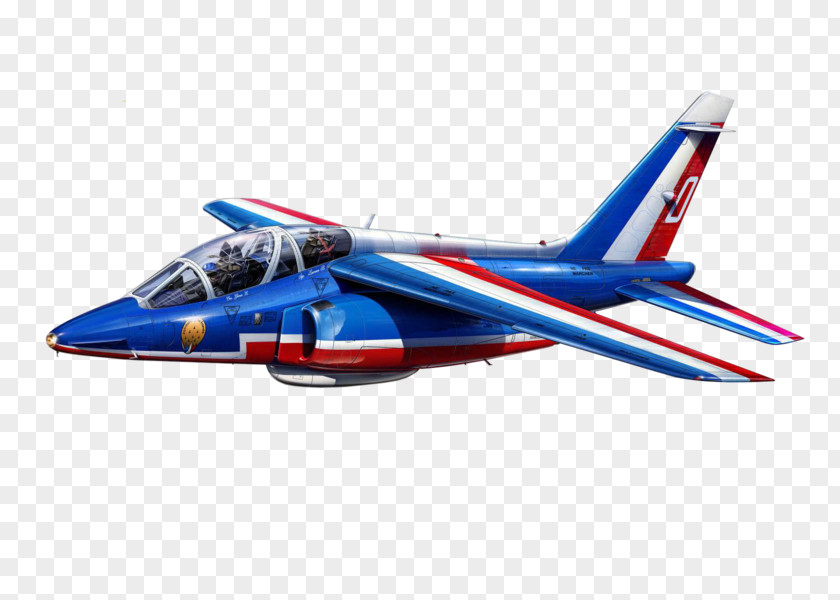 Airplane Dassault/Dornier Alpha Jet Patrouille De France Revell Aircraft PNG